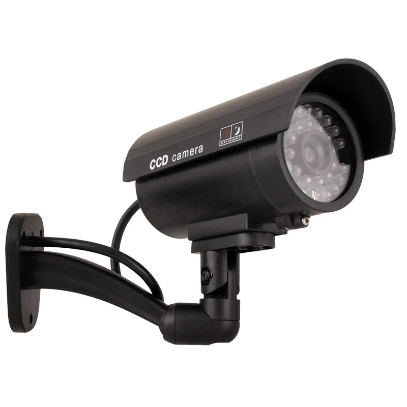 Videocamera Fittizia IR9000 B con IR e LED Dummy Camera