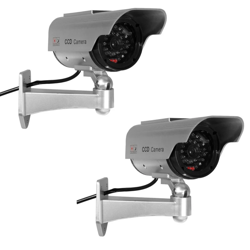 Telecamera dummy SOL1200 Diodo solare lampeggiante 2 pezzi