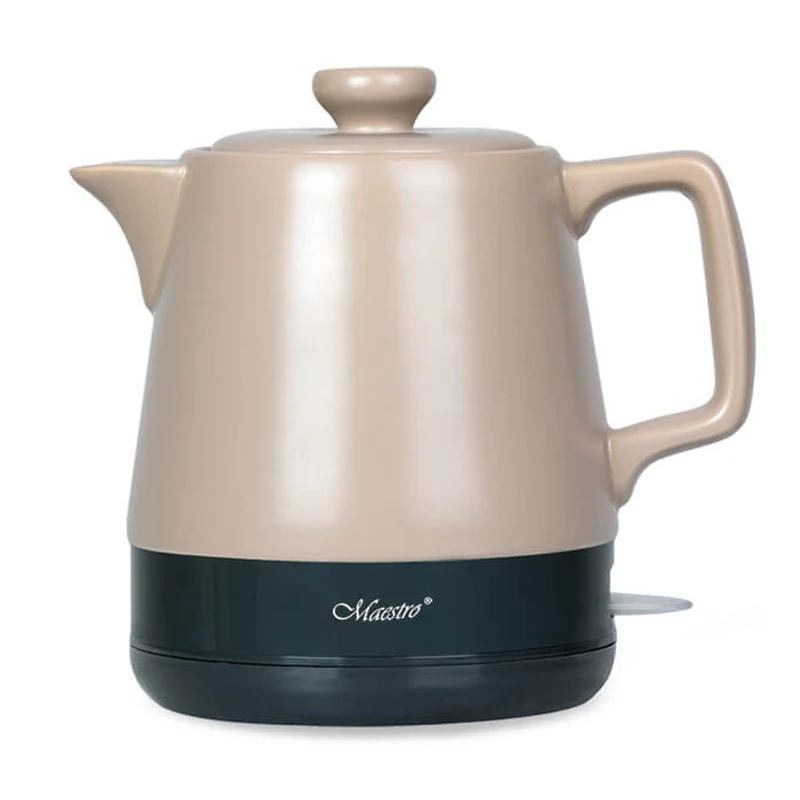 Maestro MR-071 Bollitore elettrico in ceramica 1l Beige 1000W
