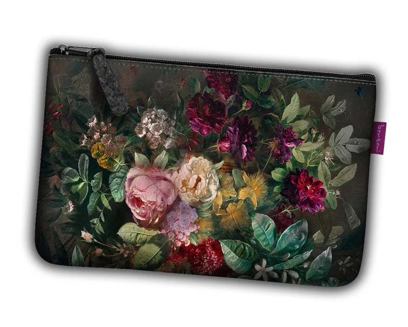borsa da toilette Borsa per Make-Up Organizer da viaggio Bouquet of Flowers