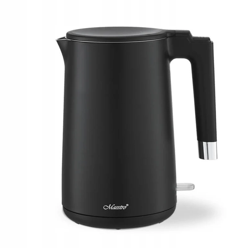 Bollitore elettrico Maestro, 1800W, 1,7l, nero, MR-026