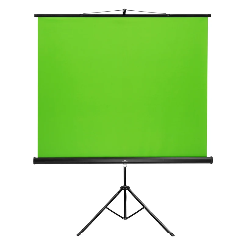 Maclean MC-931 Schermo verde Sfondo Fotografico 92", 150x180cm Treppiede pieghevole regolabile in altezza