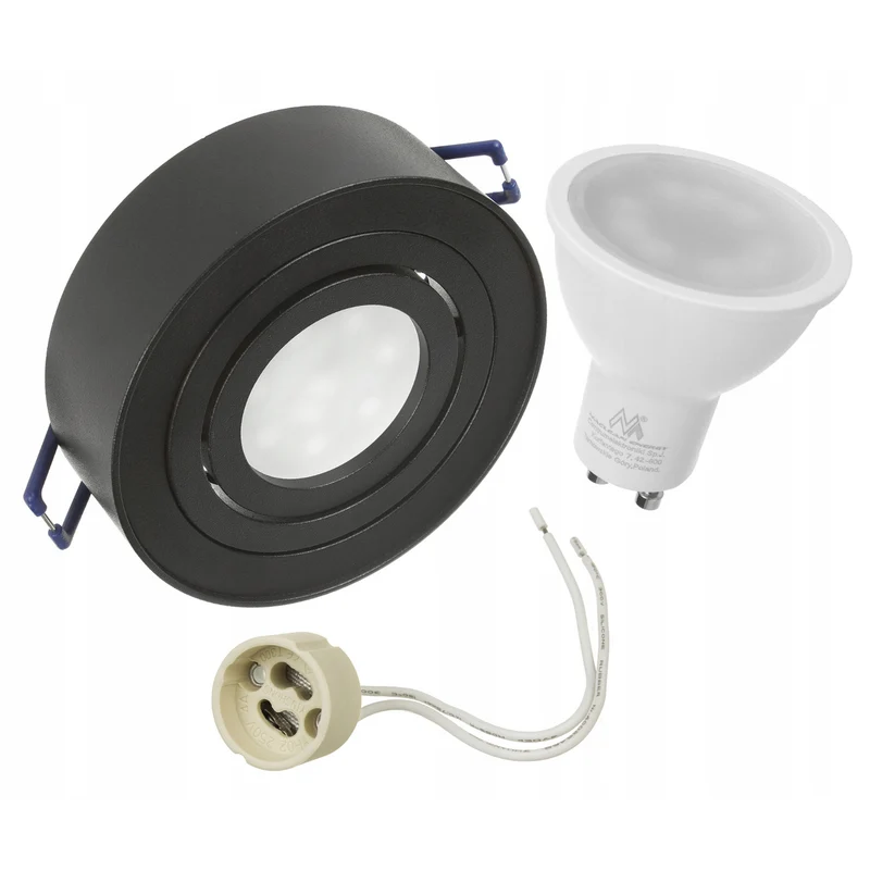 Apparecchio da incasso MCE462 B 7W nero + GU10