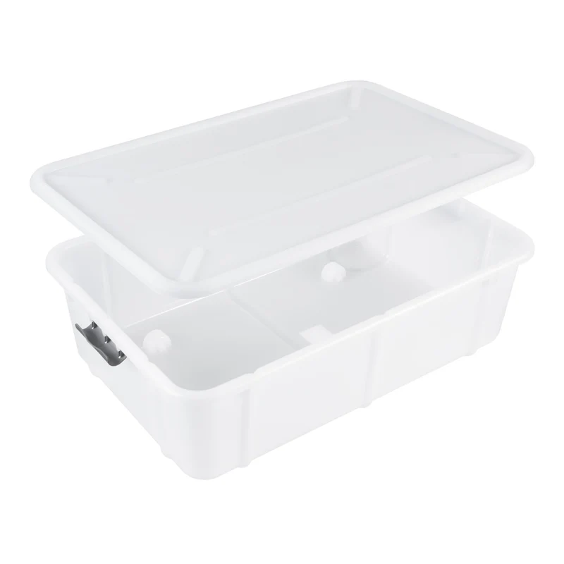 Contenitore BranQ Velur 29L con coperchio e ruote