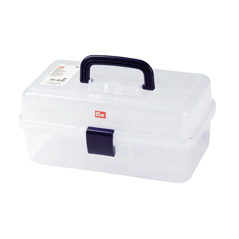 PRYM Box valigetta scatola trasparente per cucire ricamo 612725