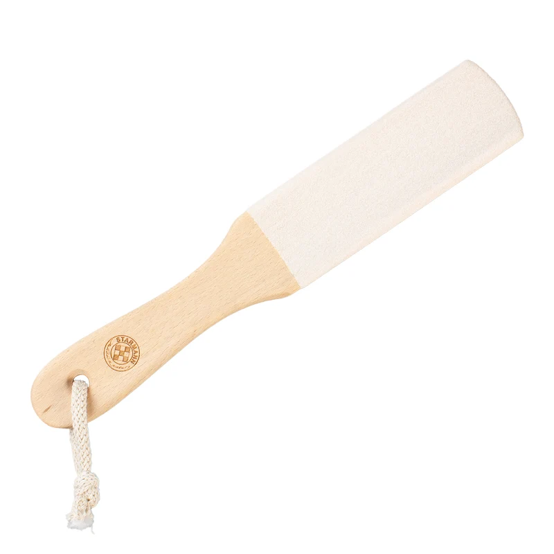 Lima per Piede Pedicure in ceramica con struttura in legno ergonomica e maneggevole