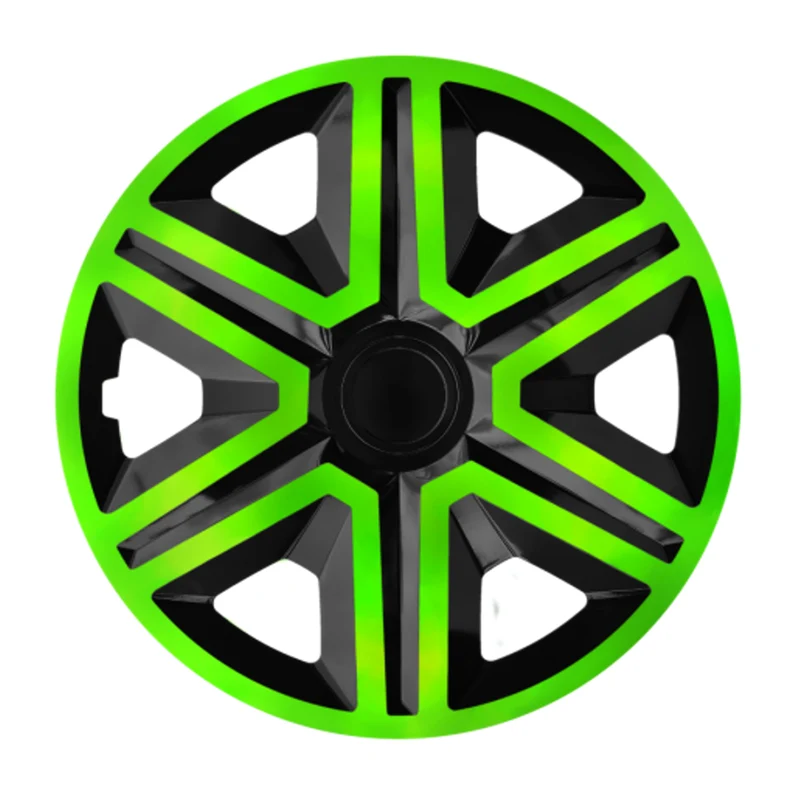 NRM ACTION COPRI MOZZI DOPPIO COLORE VERDE NERO 16" - 4 pezzi