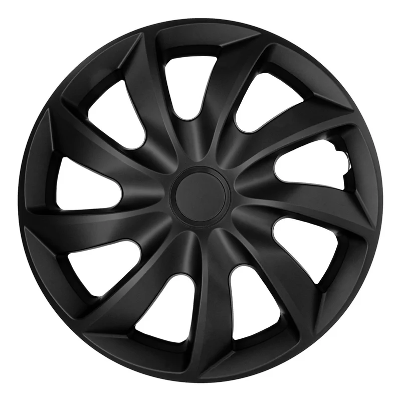 Copricerchi universali da 14'' NRM Quad, neri opachi, 4 pezzi