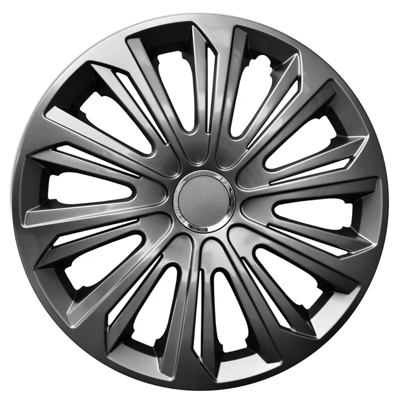NRM STRONG 15" coprimozzo universale laccato grafite 4 pezzi