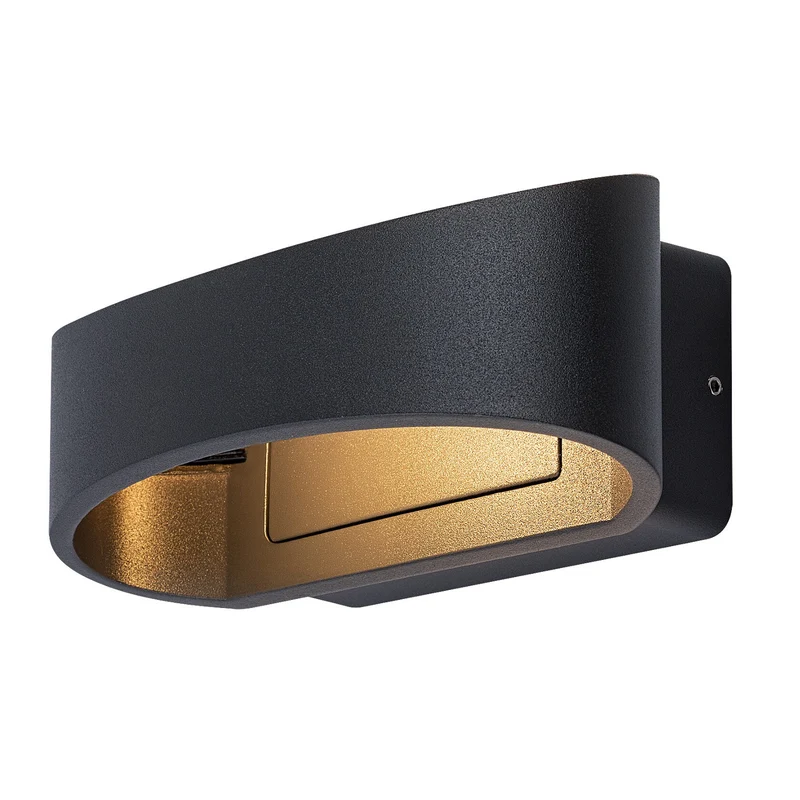 Lampada da parete per esterni Rabalux Gerla, antracite, LED 9 W, IP54, 3000 K, 77179