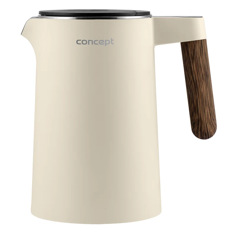 Bollitore Concept Norwood in acciaio inox con controllo della temperatura Funzione KEEP WARM 1,5L 1850-2200 W (vaniglia)