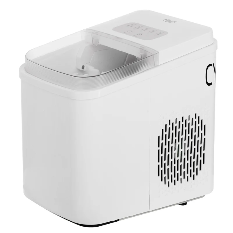 Macchina per il ghiaccio, 12 kg/24h, 2 dimensioni dei cubetti, modalità di pulizia, funzionamento silenzioso, pannello touch, AD 8800, Adler