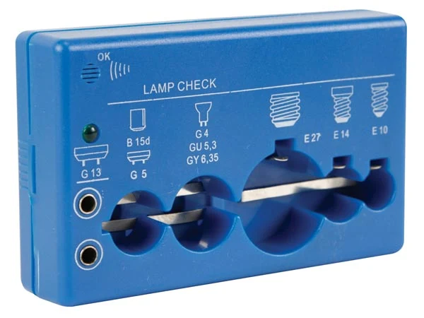 Tester per lampadine G13, B15d/G5, G4/GU5.3/GY6.35, E27, E14, E10 VTTEST8 Velleman