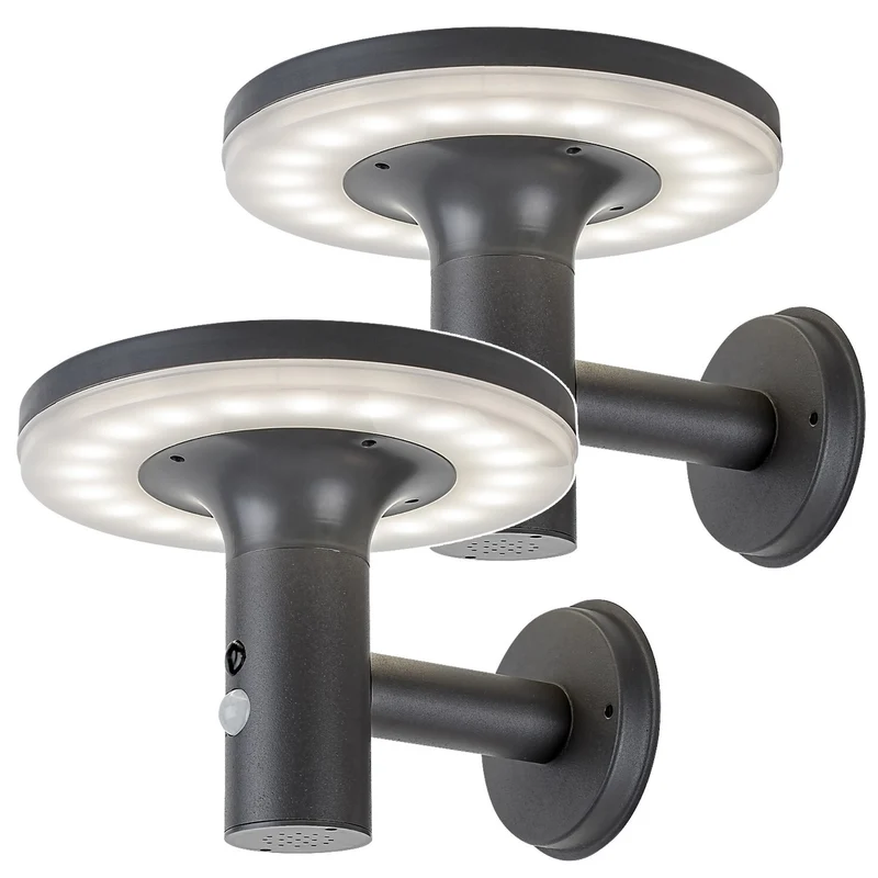 Lampada Rabalux, da parete, per esterni, IP44, 10 W, Alaska, 2 pezzi