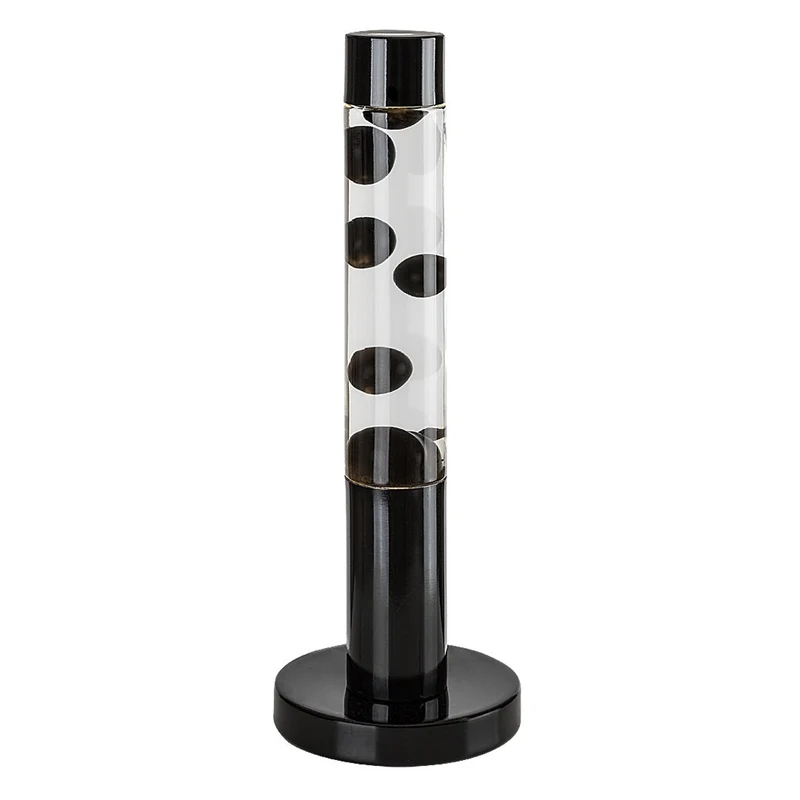 Lampada lava LED Rabalux, potenza 25W, 3000 K, cera nera, Lavastic