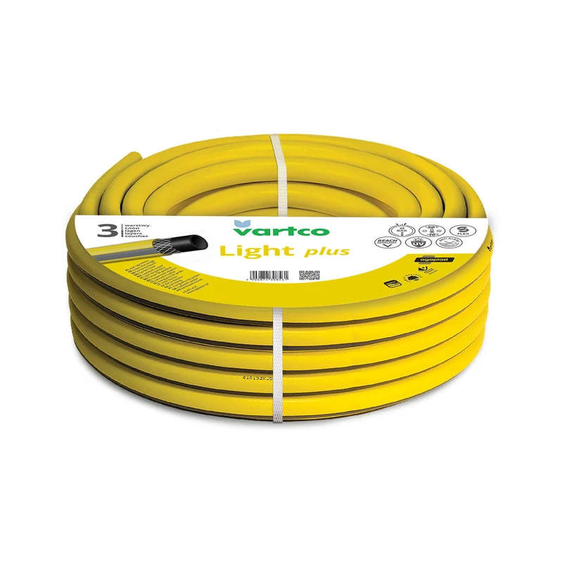 Tubo da giardino Vartco, a 4 strati, flessibile, diametro 1", lunghezza 30 m, Light Plus
