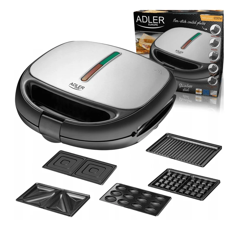Tostapane multifunzione Adler AD 3040 1200W 5 funzioni