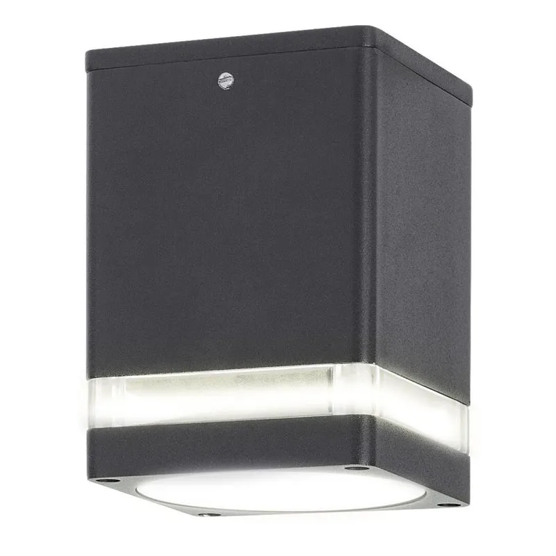 ZOMBOR 7818 Rabalux antracite GU10 35W Lampada a plafone per esterni da terrazzo