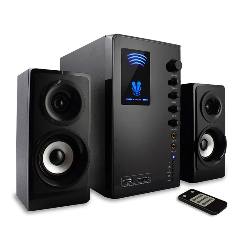 Set di altoparlanti 2.1 Tracer, Bluetooth 5.1, potenza del set 35 W, radio FM, telecomando, Tumba BT