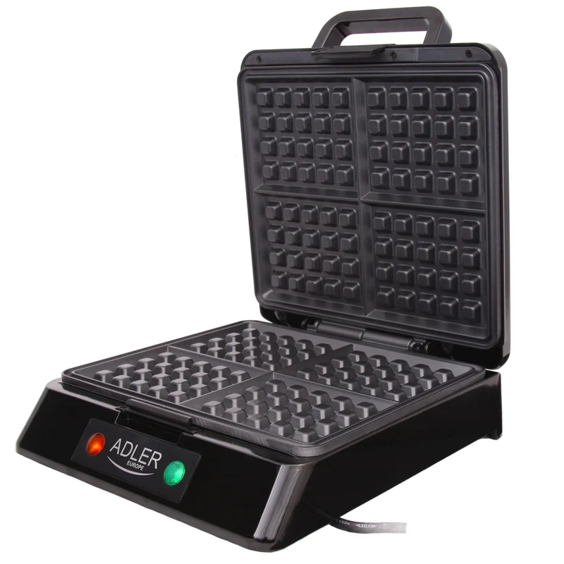 Maccina per waffel AD 3036 Adler per 4 cialde colore grigio