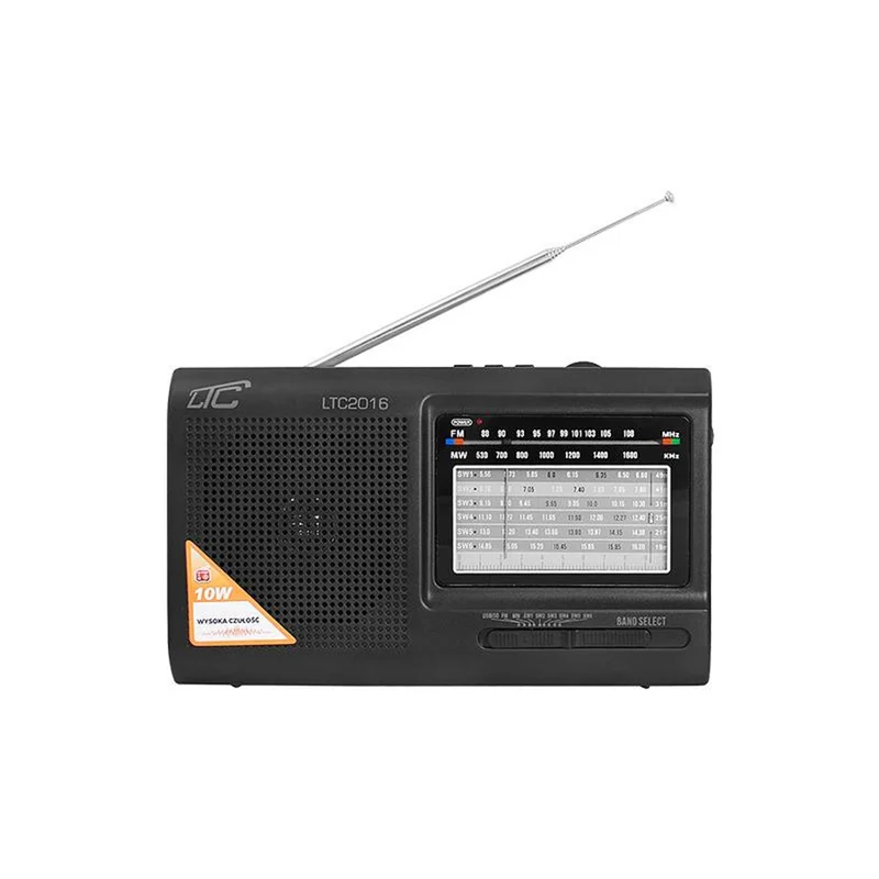 Radio portatile LTC-2016 WILGA USB con batteria ricaricabile incorporata