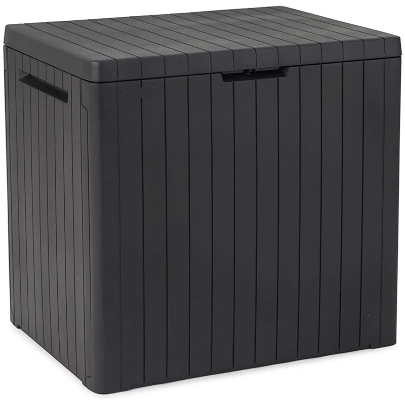 Box da giardino Keter resistente alle basse temperature e ai raggi UV City Storage Box 113L