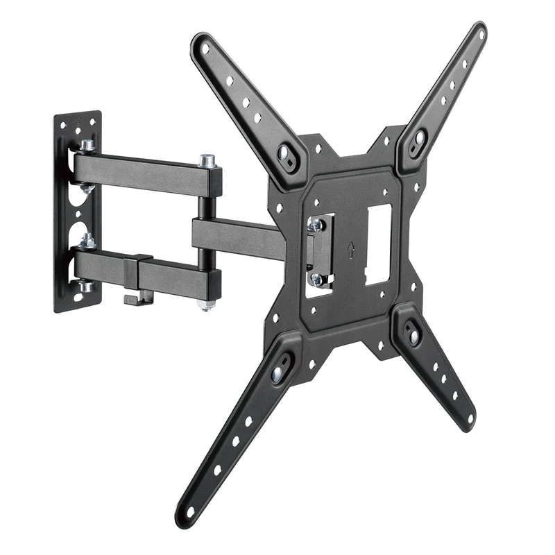 Supporto per TV o monitor Maclean, universale, max VESA 400x400, 23-55", 30 kg, nero, MC-701N