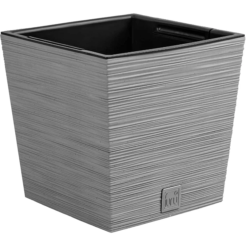 Fioriera Prosperplast Furu Square Low DFS240-422U - cemento