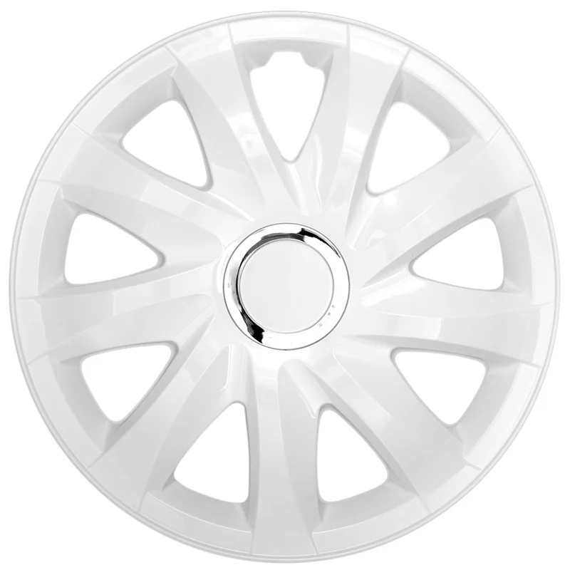 Coprimozzi universali 13'' NRM Drift bianchi, set di 4 pezzi