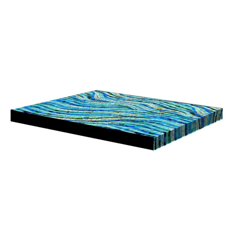 Letto a materasso per cani Bertoni XL, schiuma, rivestimento impermeabile, motivo a mosaico, EE147
