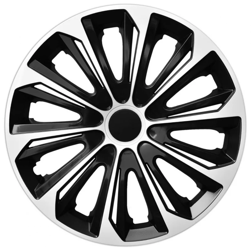 Set di 4 copricerchi Extra Strong da 16 " Bianco -Nero