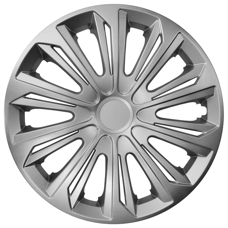 Set di coprimozzi universali STRONG da 16" argento 4 pezzi