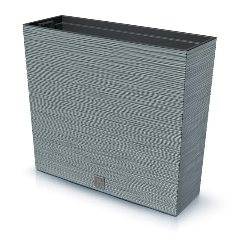 Prosperplast Furu Case T Fioriera con inserto DFC600T-422U - colore cemento (grigio)