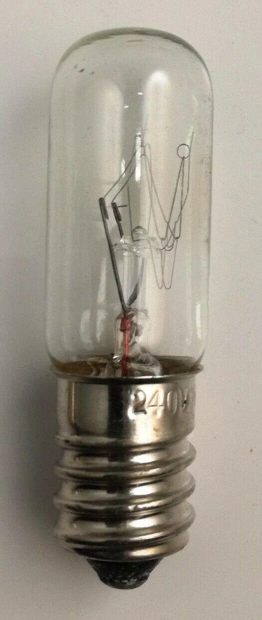 LAMPADA lampadina ricambio macchina da cucire con attacco E14 a vite da avvitare