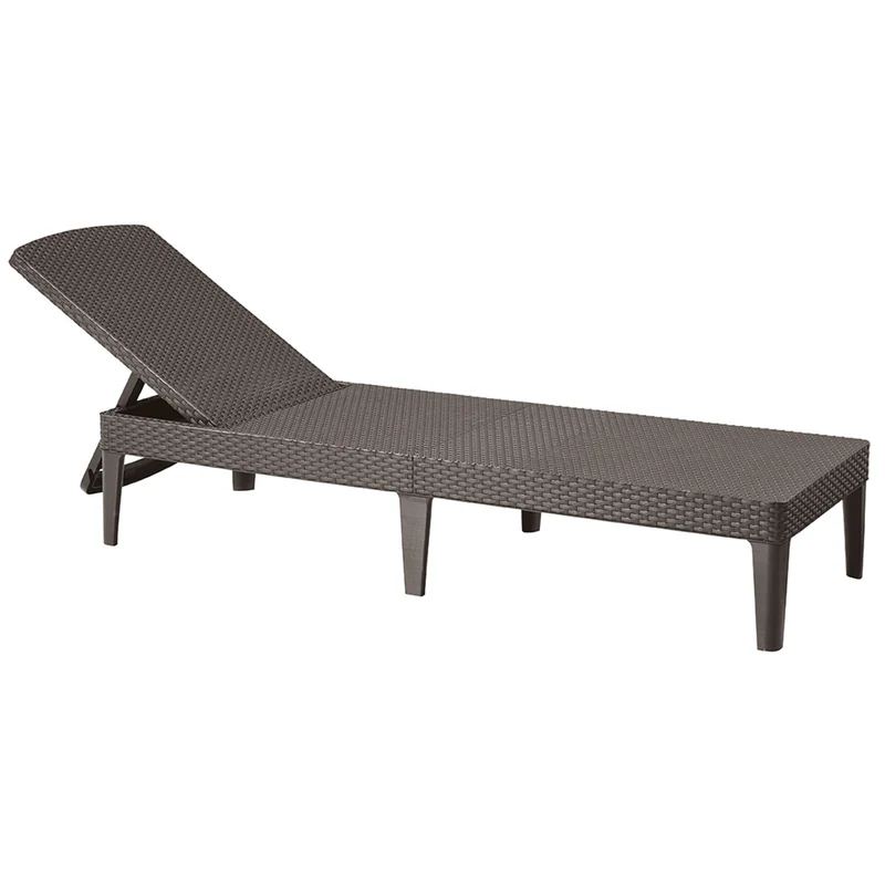 Lettino da giardino Jaipur Sun Lounger con schienale regolabile