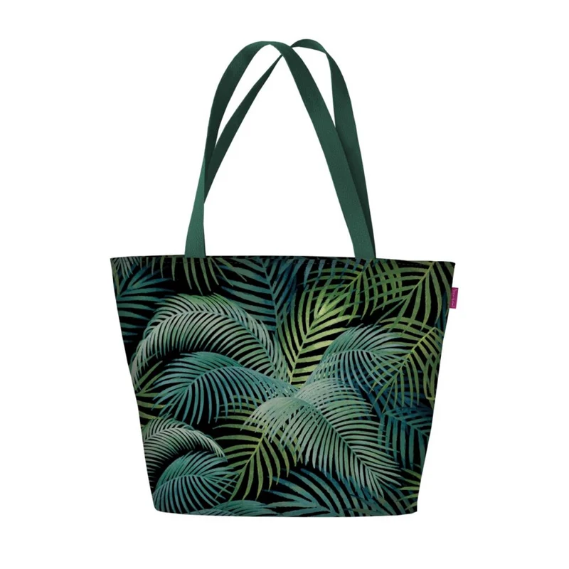 Borsa a tracolla Bertoni, cerniera, resistente alle intemperie, stampa durevole, motivo Mallorca