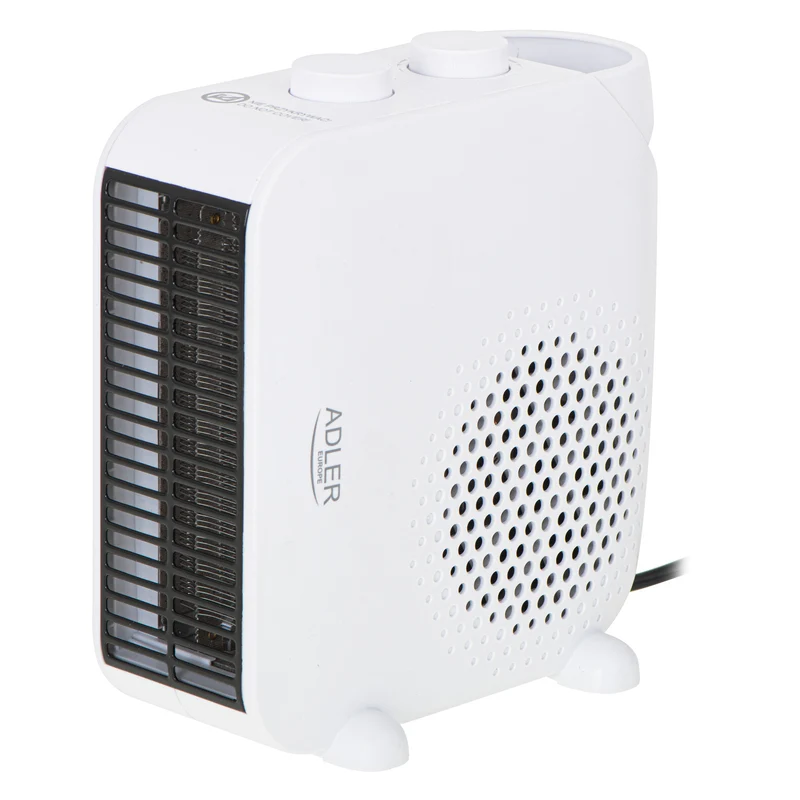 Termoventilatore Adler,doppia funzione, aria fredda, 2000W, bianco, AD 7725