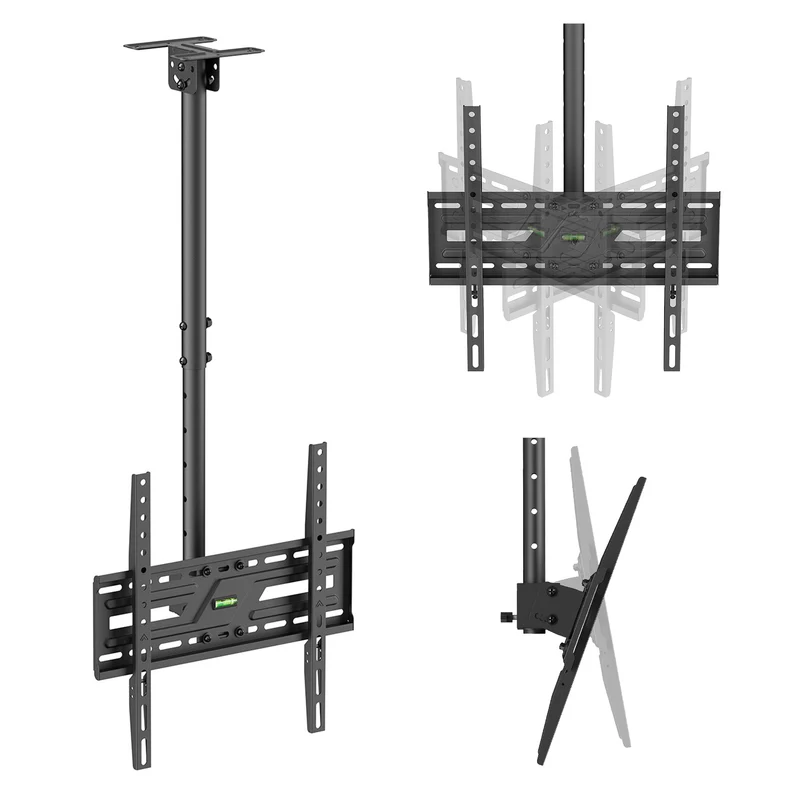 Supporto / gancio da soffitto per TV Maclean, carico massimo 50 kg, 37-75", VESA massimo 400x400, MC-175