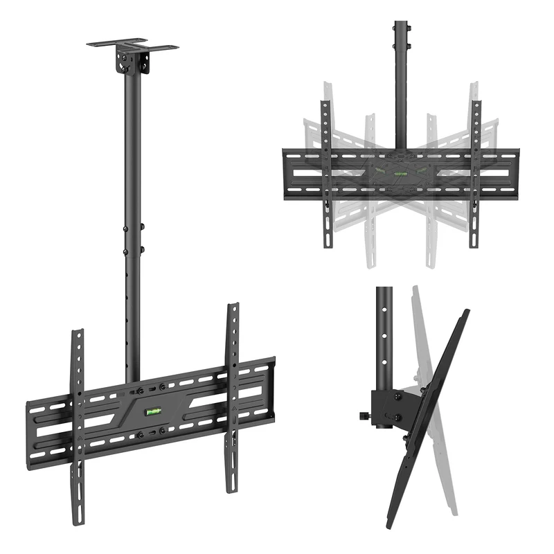 Supporto / gancio da soffitto per TV Maclean, carico massimo 50 kg, 37-86", VESA massimo 600x400, MC-173