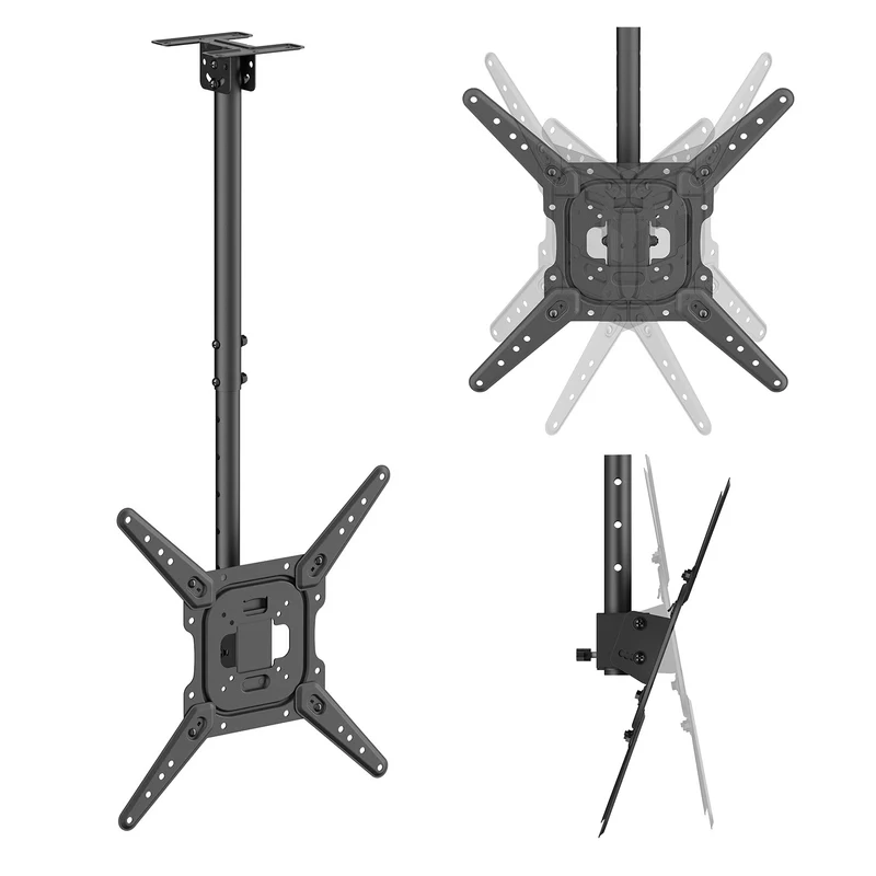 Supporto / gancio da soffitto per TV Maclean, carico massimo 35 kg, 23-55", VESA massimo 400x400, MC-174