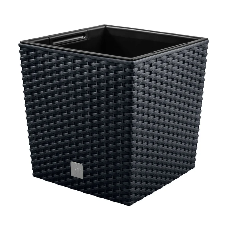 Vaso da fiori con inserto Rato Low DRTS225L-S433 - antracite