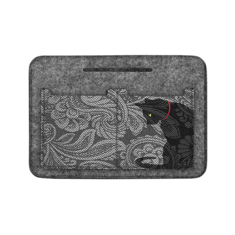 Organizer da borsa Premium, in feltro, stampa resistente, motivo Kleks