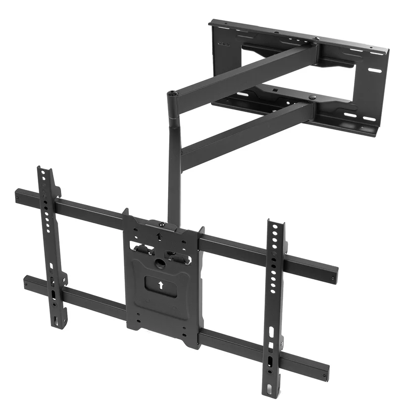 Maclean Supporto TV da parete , VESA max 600x400, 37-80", 45 kg, braccio extra lungo regolabile max. 915 mm, MC-985