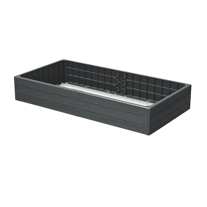 Letto da giardino Prosperplast, 149 cm, antracite, Base Woody