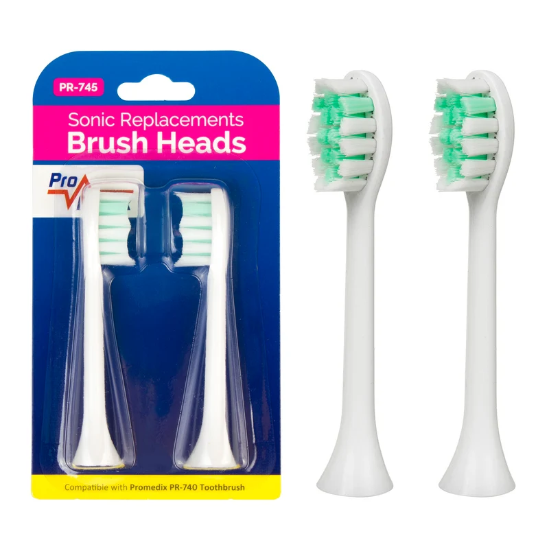 Set di spazzole di ricambio per PR-740 W Promedix 2 pz, PR-745 W bianco