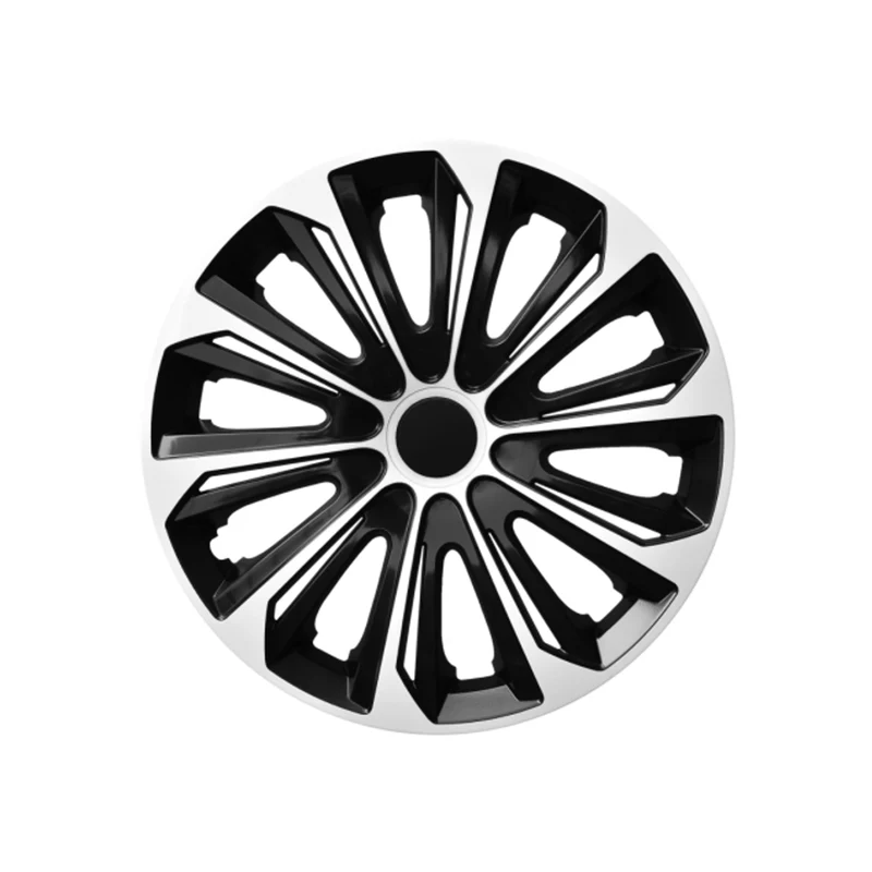 Copricerchi NRM STRONG DUOCOLOR bianco e nero 15 "