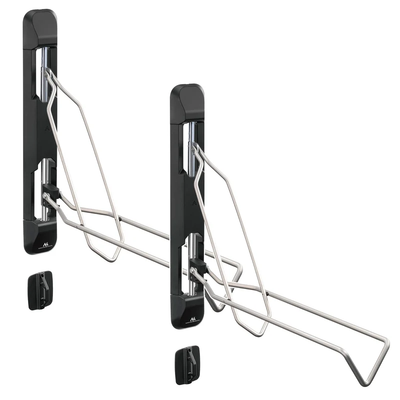 Portabiciclette da parete Maclean, max. 35 kg, MC-471, 2 pezzi