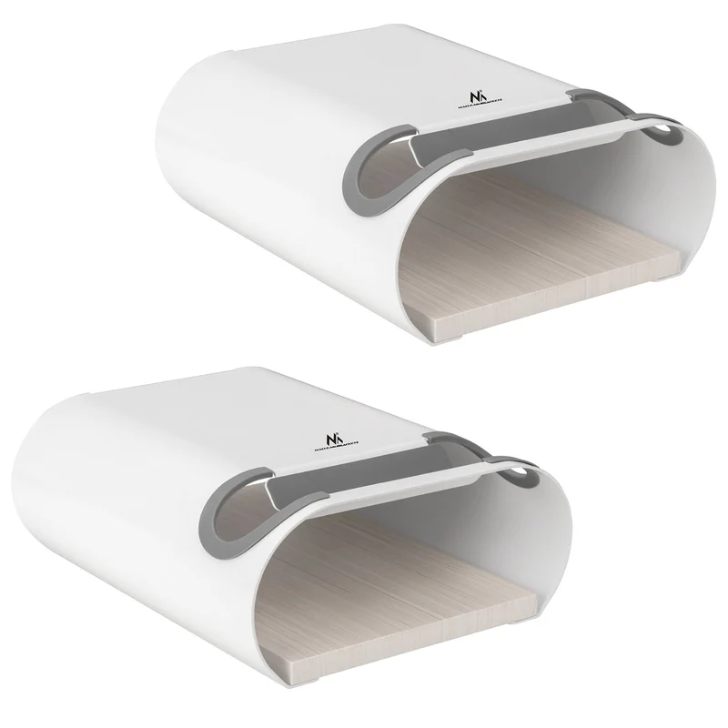 Portabiciclette da parete Maclean, carico massimo 25 kg, MC-466, 2 pezzi