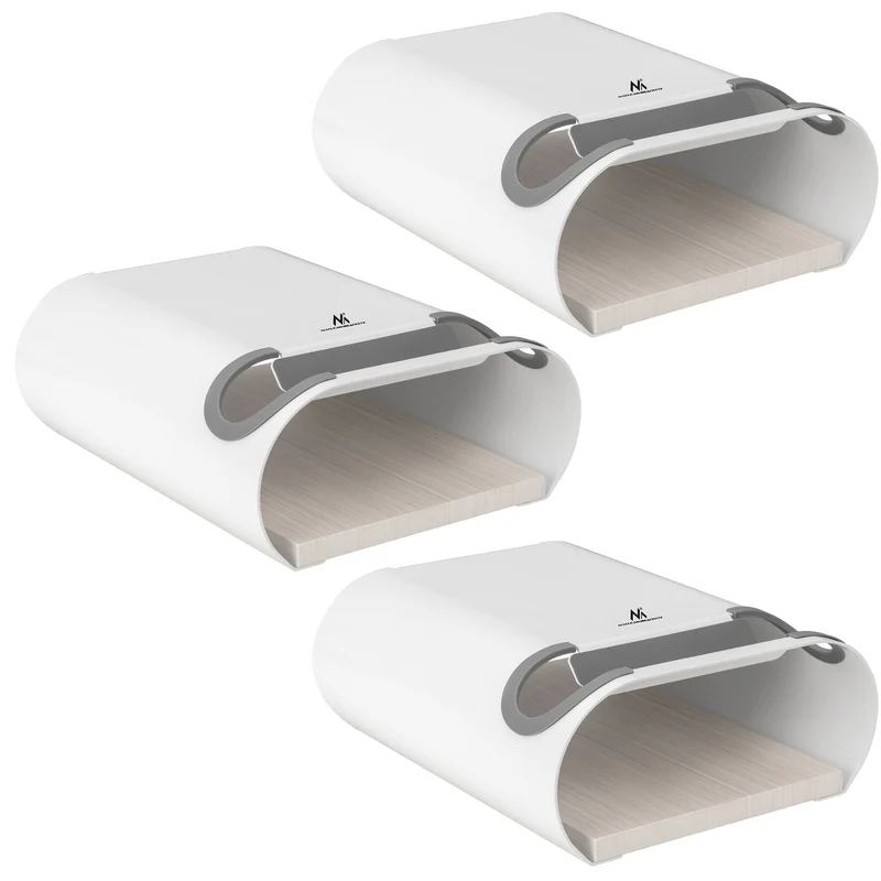 Portabiciclette da parete Maclean, carico massimo 25 kg, MC-466, 3 pezzi