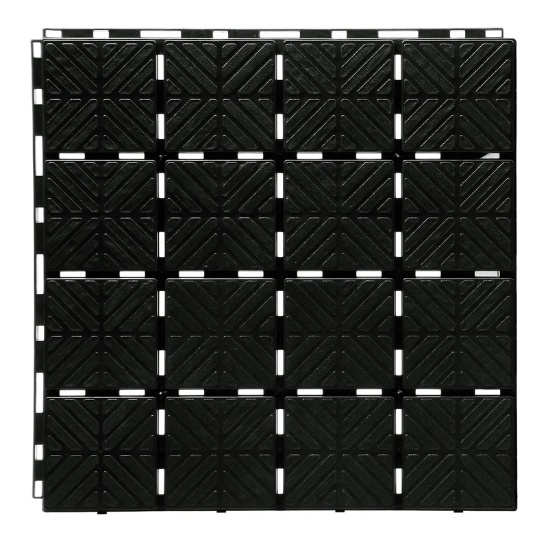Griglia per marciapiede per 1,5 metri quadrati Easy Square IES40 nera